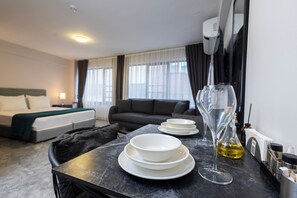 Studio – standard | Oppholdsområde