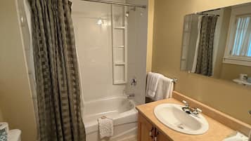 Hair dryer, towels