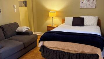 1 sovrum, strykjärn/strykbräda, resesäng och gratis wi-fi