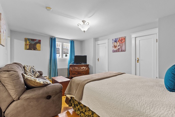 Bedroom (Angle 2) - Relax with TV and amenities