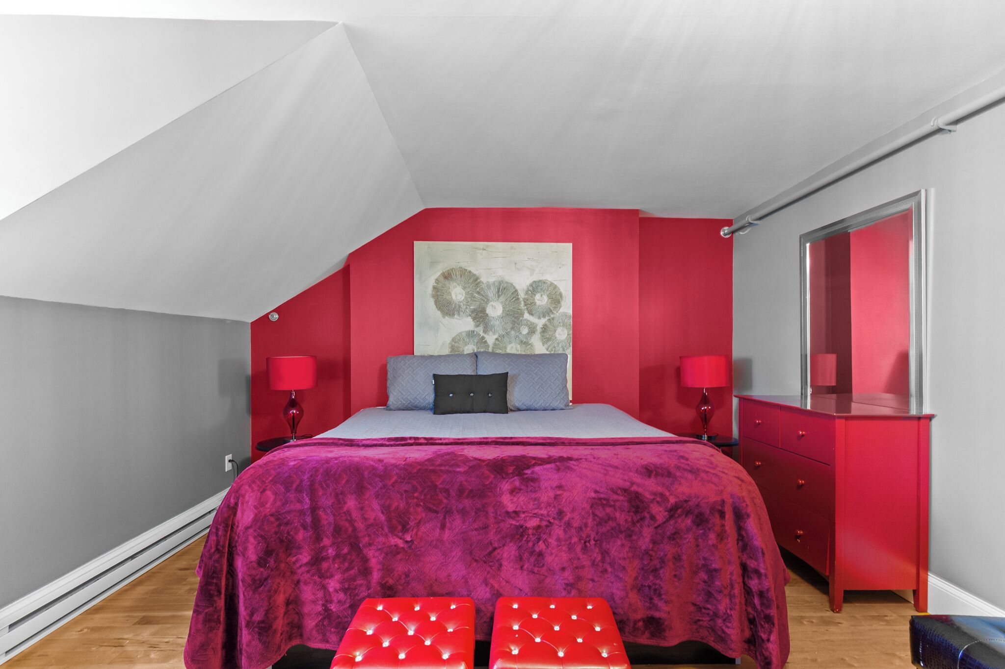 2 bedrooms, iron/ironing board, travel crib, free WiFi