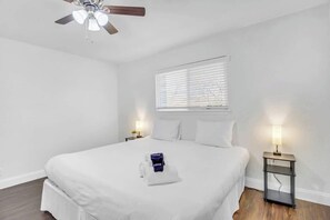 4 soverom, strykejern/-brett, reiseseng for barn og wi-fi