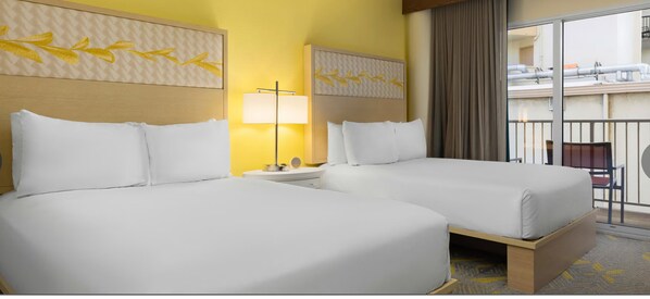 2 bedrooms, in-room safe, desk, iron/ironing board