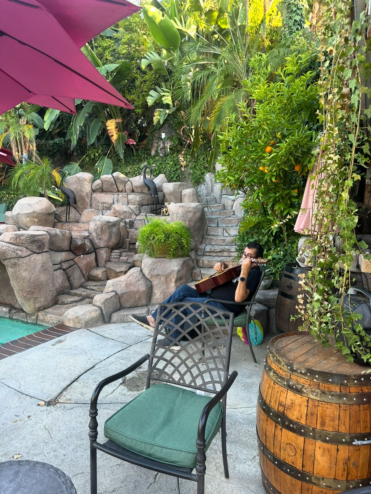 Overnattingsstedets uteområder