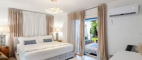 3 عدّة غرف نوم ومكواة/لوح كي وواي فاي وملاءات أسرّة