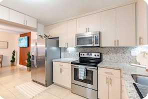 Microwave, oven, stovetop