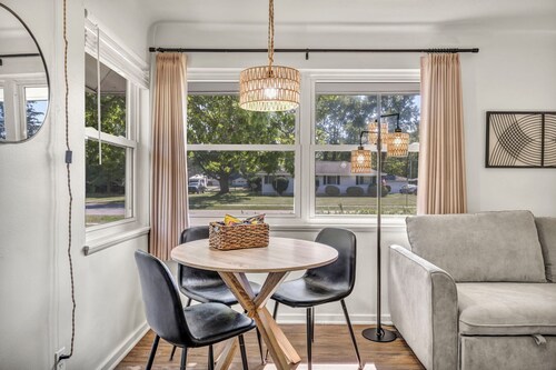 Fenced & Pet-Friendly! Modern 2BR Retreat! CLE-BW