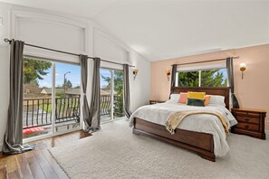 4 slaapkamers, een strijkplank/strijkijzer, wifi, beddengoed