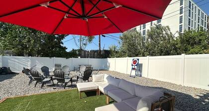 Rise & Shine-Mid Mod House-FirePit-HotTub-Sleeps10