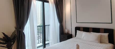 Deluxe-studiosviitti, kaupunkinäköala | Työpöytä, ilmainen Wi-Fi