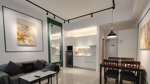Deluxe Studio Suite, City View | Living area - Chambers suites Klcc By 969 (Kuala Lumpur)