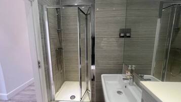 Hair dryer, towels