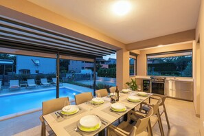 Dining - Modern Villa Karina with pool in a quiet location near Poreč (POREČ)