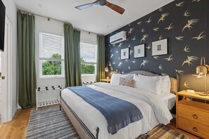 2 bedrooms, desk, iron/ironing board, free WiFi