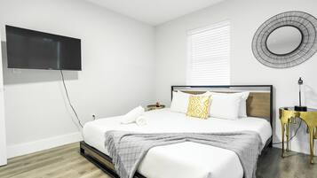 2 dormitoris, planxa i posts de planxar, wifi gratuïta i roba de llit