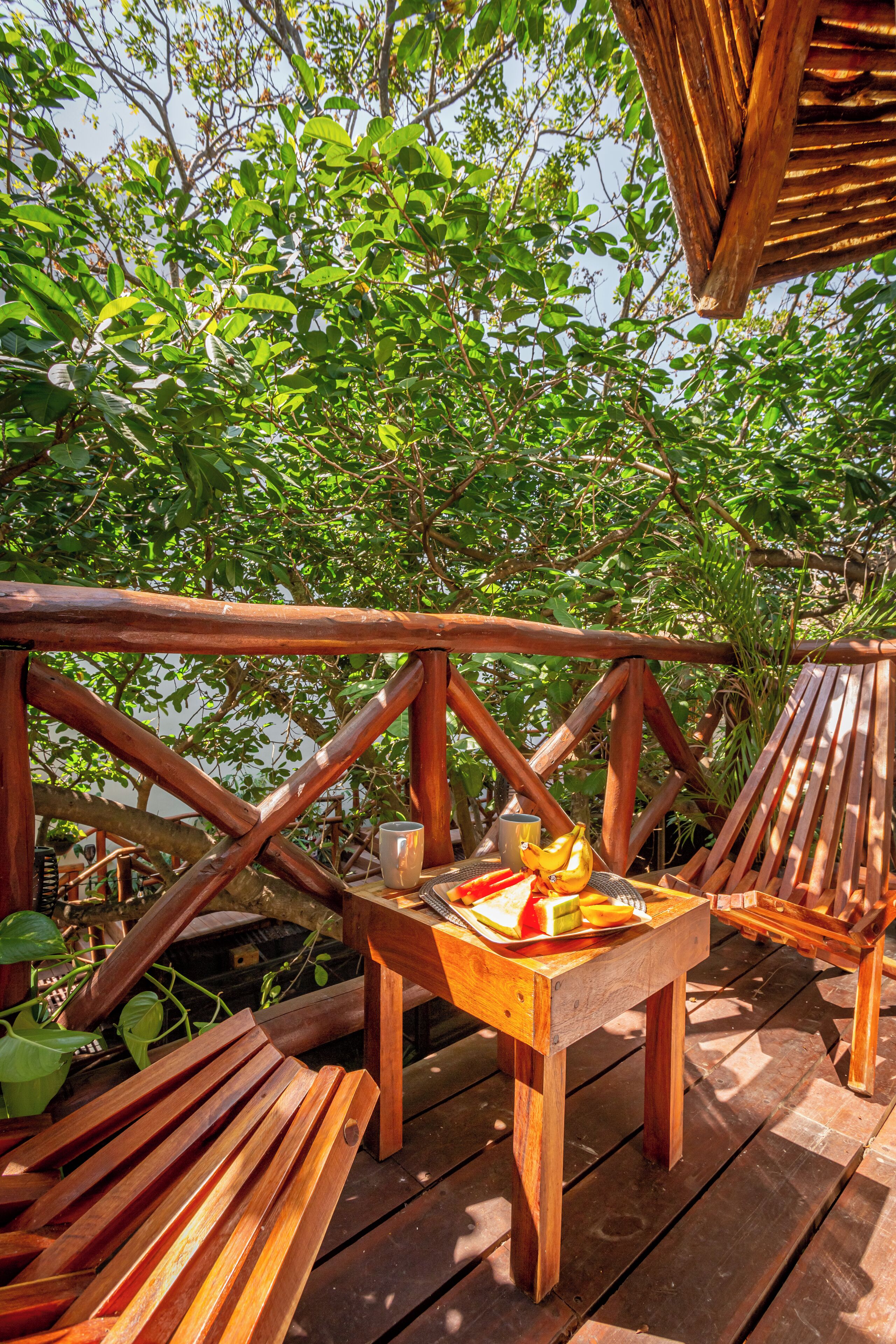 Casa del Árbol Tierra | Terrasse/Patio