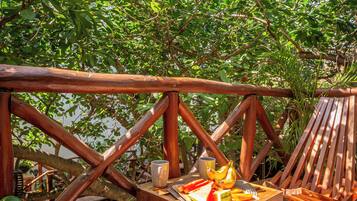 Casa del Árbol Tierra | Terrasse/Patio