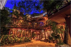 Voorkant van accommodatie