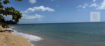 Beachfront Modern Apt with Direct Sand Access in Sunny Rincon - Villa Sanfe