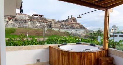 Blue House Castillo View Private Jacuzzi