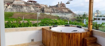 Blue House Castillo View Private Jacuzzi