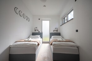 3 室のベッドルーム、WiFi、ベッドシーツ