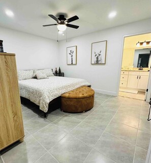 4 dormitorios, tabla de planchar con plancha, wifi y ropa de cama