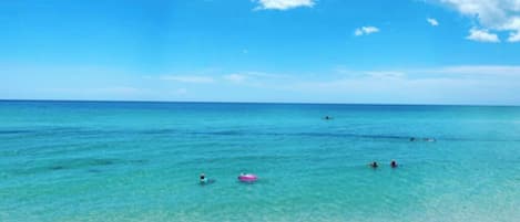 Ligstoelen, strandlakens