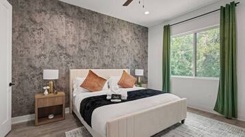 3 bedrooms, desk, iron/ironing board, WiFi