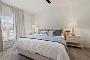 3 soverom, strykejern/-brett, reiseseng for barn og wi-fi (inkludert)