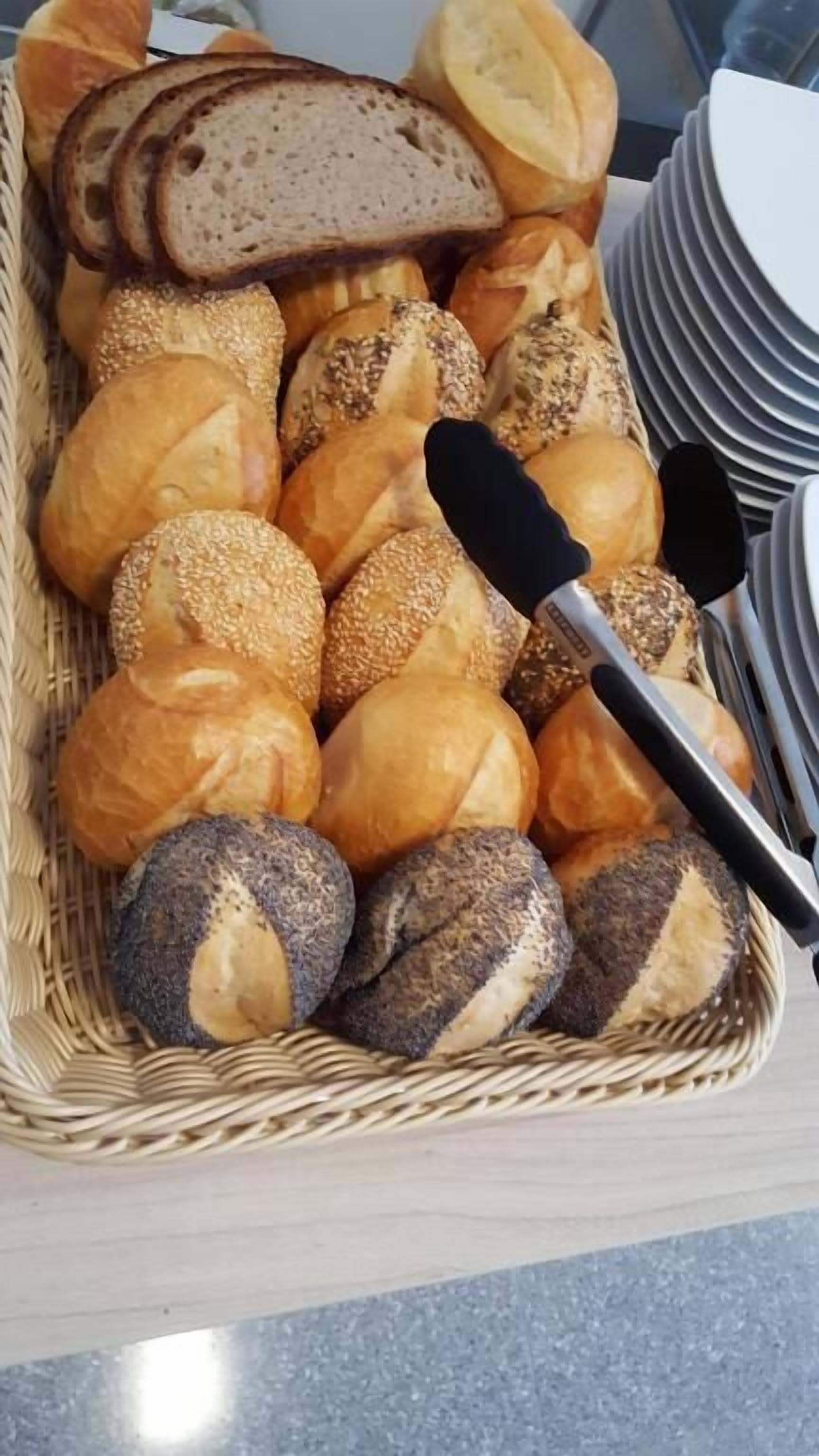 Daily buffet breakfast (EUR 15 per person)