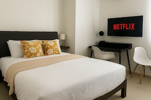 1 bedroom, WiFi, bed sheets