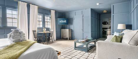 1 chambre, fer et planche à repasser, accès Internet