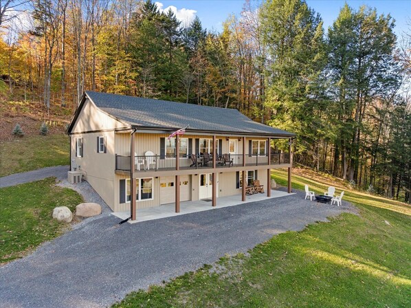 Exterior - Peaceful Country Getaway w/ Hot Tub & Trails (Turin)