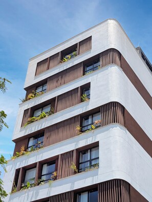 Facciata della struttura