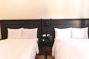 Free WiFi, bed sheets