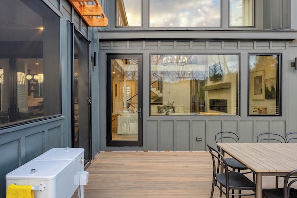 Restaurante al aire libre