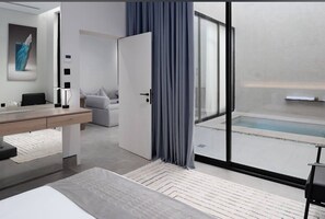 In-room safe, soundproofing, iron/ironing board, free WiFi - Nolina chalets (Madinah)