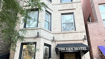 Voorkant van accommodatie