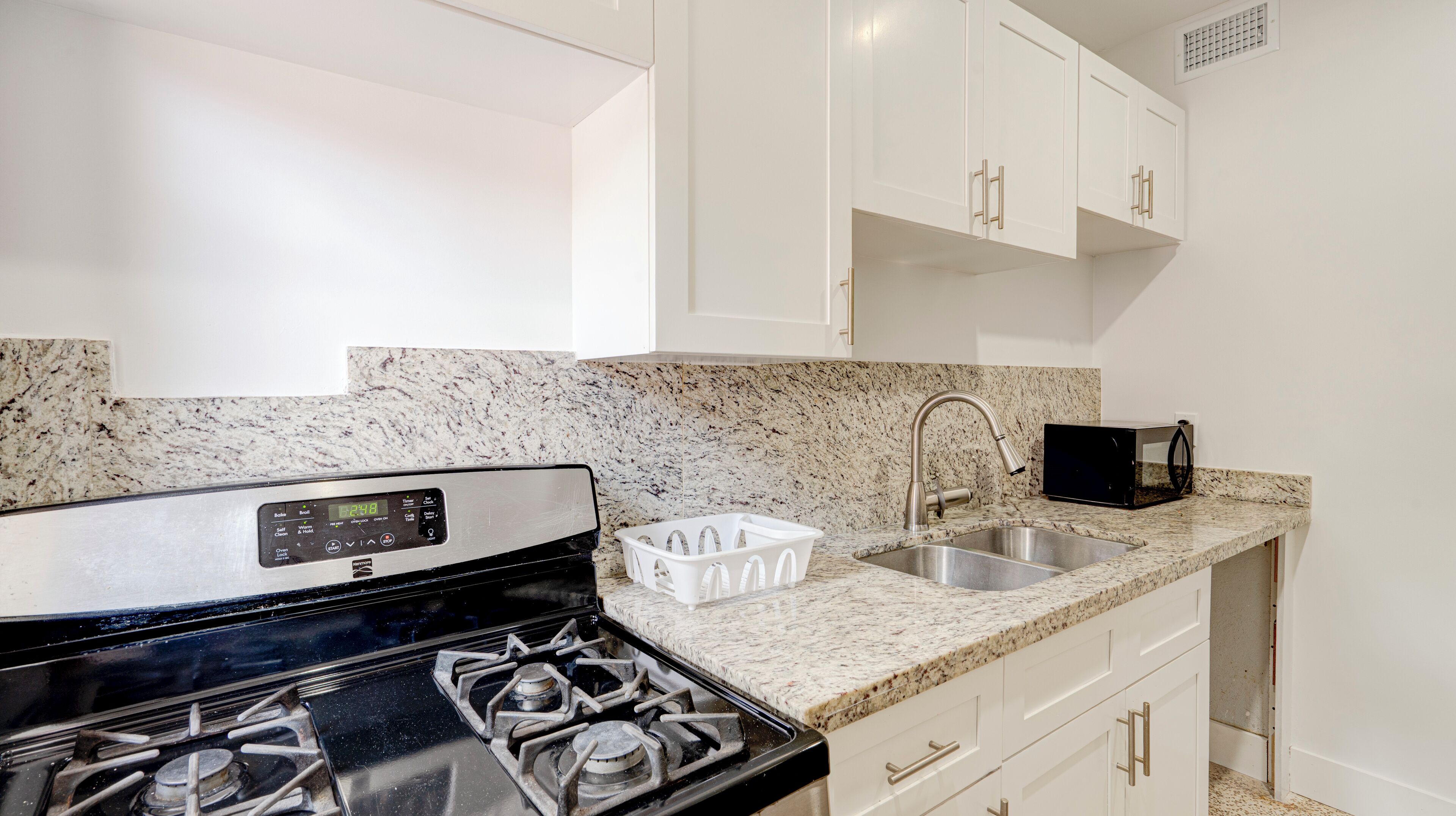 Microwave, oven, stovetop