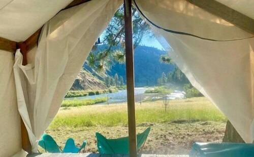 Elderberry tent & Lewis tent