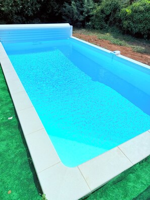 Udendørs pool, opvarmet pool
