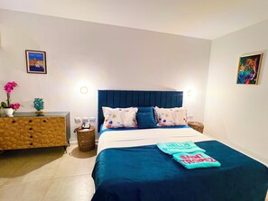 1 bedroom, in-room safe, iron/ironing board, free WiFi