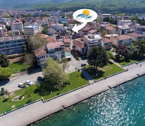 منظر من الجو على ارتفاع عالٍ