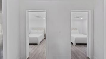 3 多间卧室、WiFi、床单