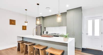 Newly renovated 4 bed, 3 bath retreat with lux stone fireplace & cook’s kitchen