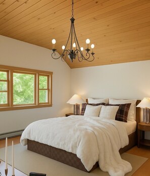 4 soverom, strykejern/-brett, wi-fi og sengetøy