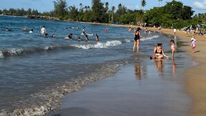 Beach nearby, beach towels