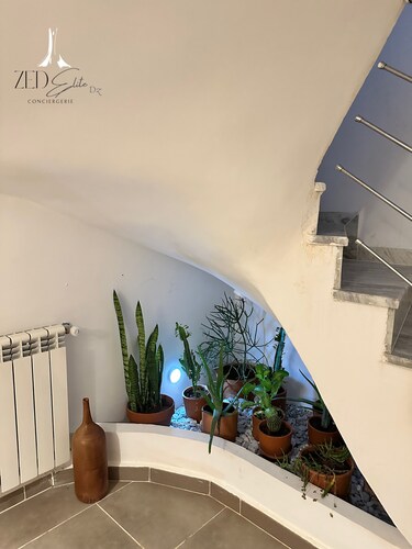 "MYRINA" T4 Duplex Cosy chic + balcony terrace •Tipaza- Near Algiers