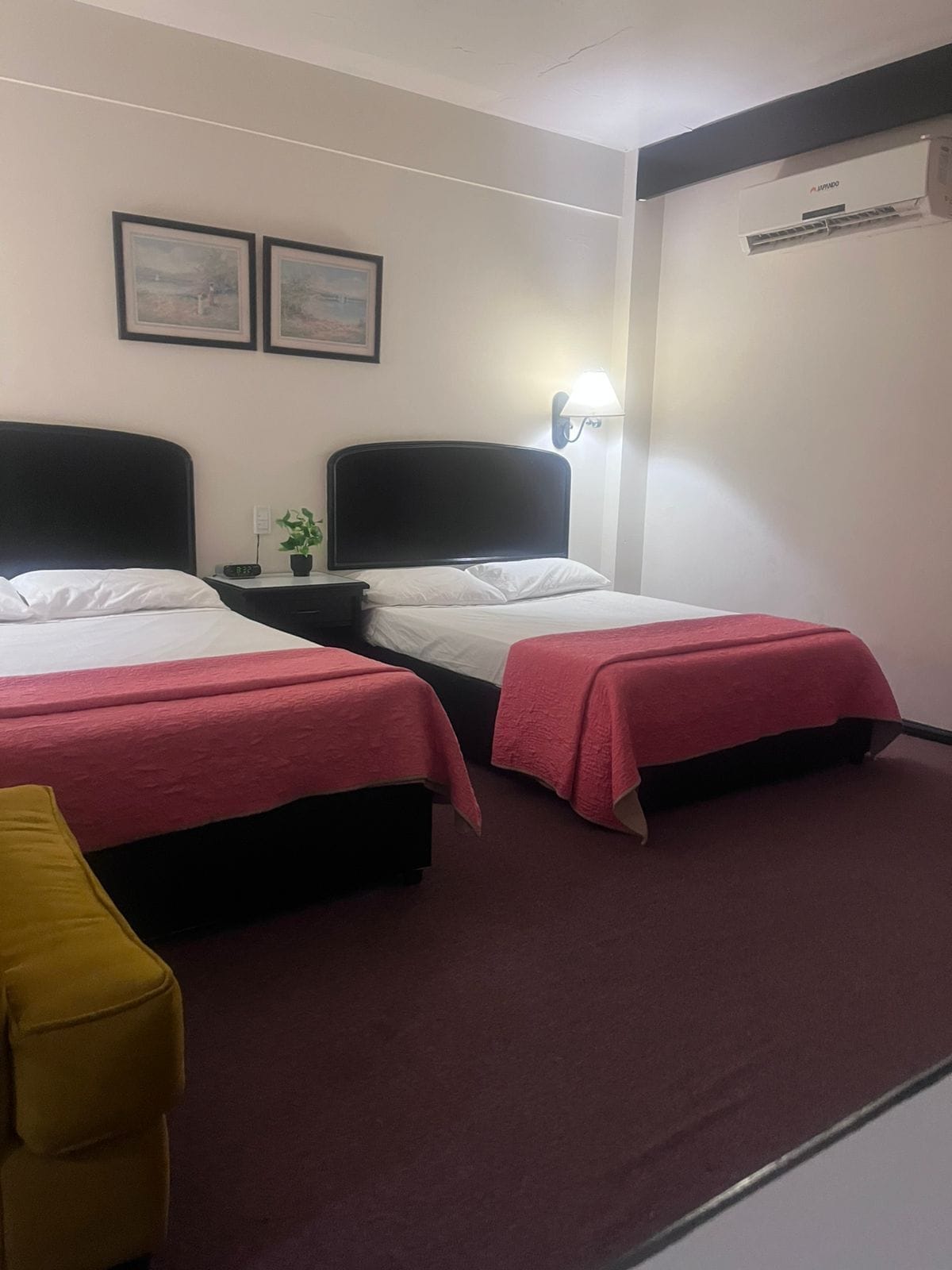 Laptop workspace, free WiFi